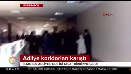 Çağlayan'da adliye karıştı