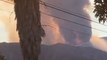 Southern California Wildfire Sends Plumes of Black Smoke Into the Sky