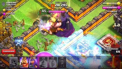 GIANT SKELETON vs. TOWN HALL!! | Clash of clans | NEW TROOP!!