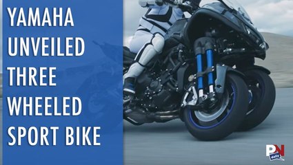 Yamaha Unveiled A Three-Wheeled Sport Bike