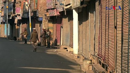 کشمیر میں بھارتی فوج کی آمد کو 70 سال پورے ہونے پر ہڑتال اور تشدد