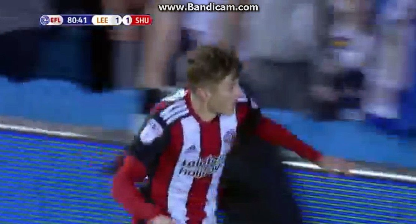 Super Goal D.Brooks 1 - 2 LEEDS 1 - 2 SHEFF UTD 27.10.2017 HD