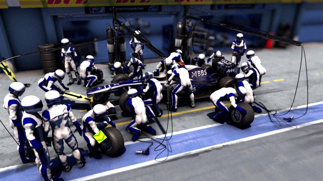 Fórmula 1: pit stop