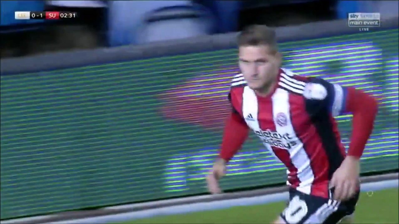 All Goals England  Championship - 27.10.2017 Leeds United 1-1 Sheffield Utd