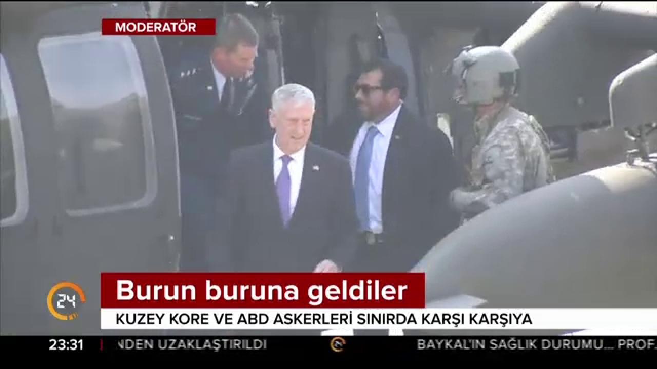 Burun buruna geldiler