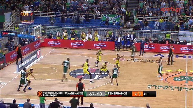 Έτσι ο Νίκος Παππάς ΚΑΤΕΣΤΡΕΨΕ τη Φενέρ - Παναθηναϊκός vs Φενερμπαχτσέ - 27.10.2017