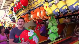 BIG WINS at the Florida Strawberry Festival Carnival Games 2017!