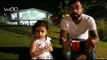 Virat Kohli with enjoying with cute  Ziva Dhoni