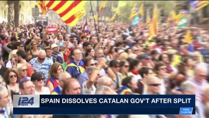 i24NEWS DESK | Rajoy announces December 21 snap elections | Friday, October 27th 2017