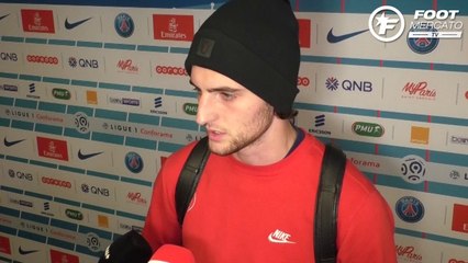 La réaction d'Adrien Rabiot