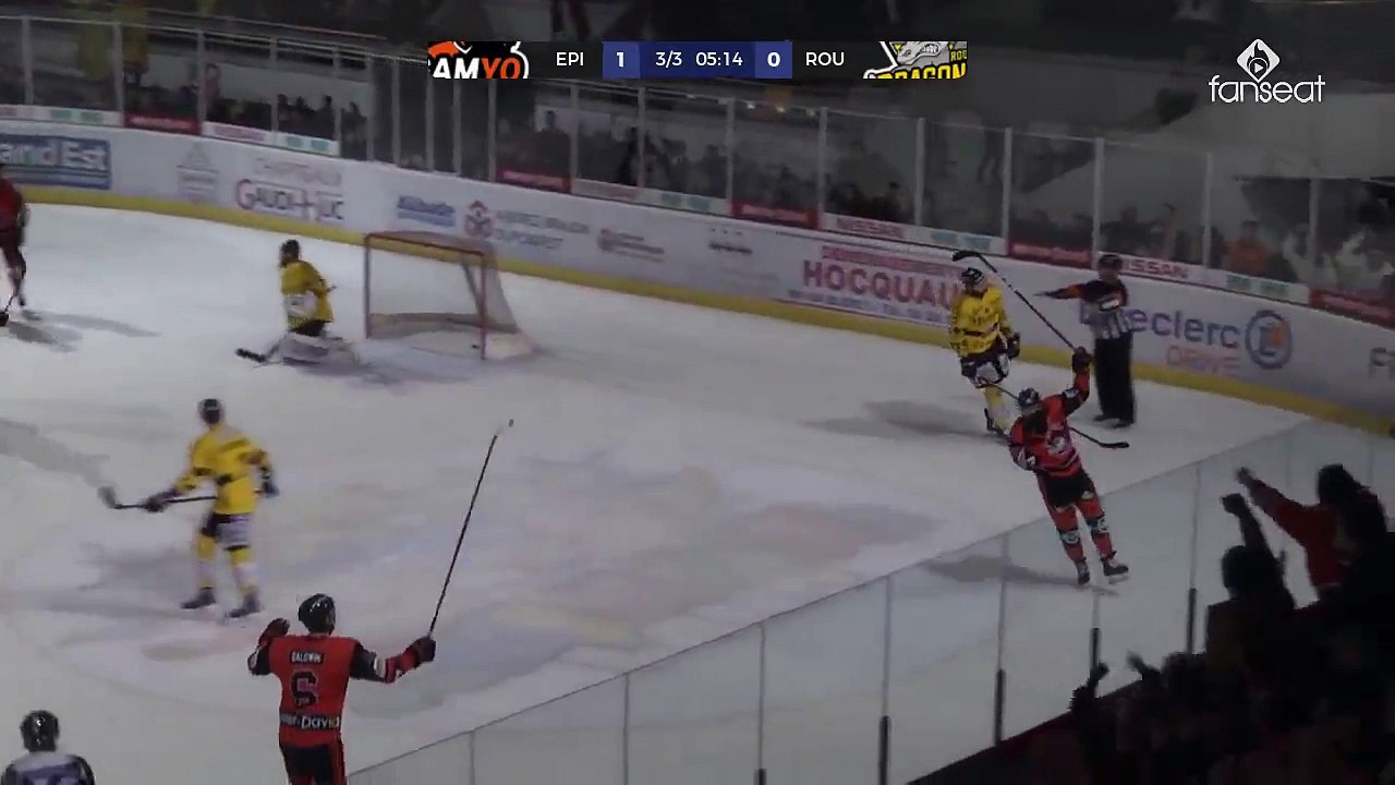 SLM - J16 : ÉPINAL-ROUEN : 4-1 (LES BUTS)