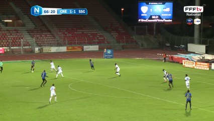 Ballon bien capté par Salamone