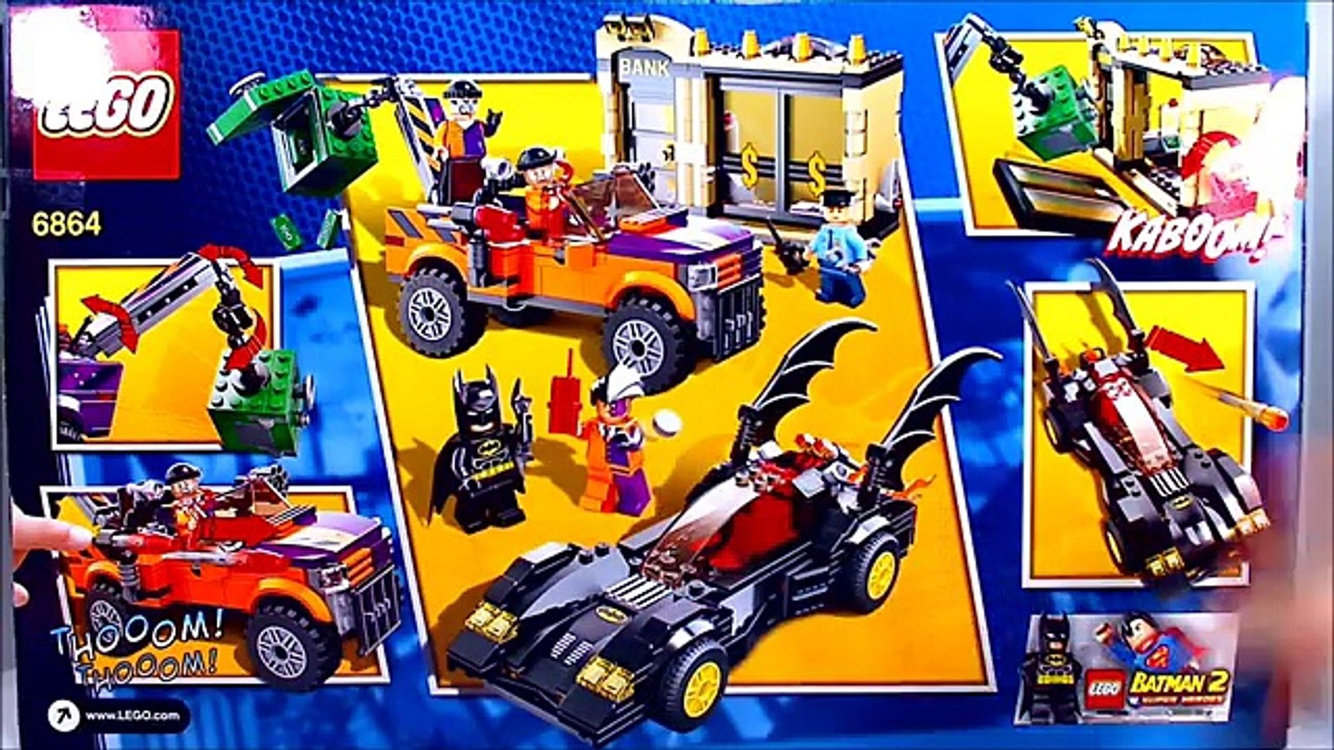 Lego new Superheroes Batmobile and the Two-Face Chase Review - video  Dailymotion