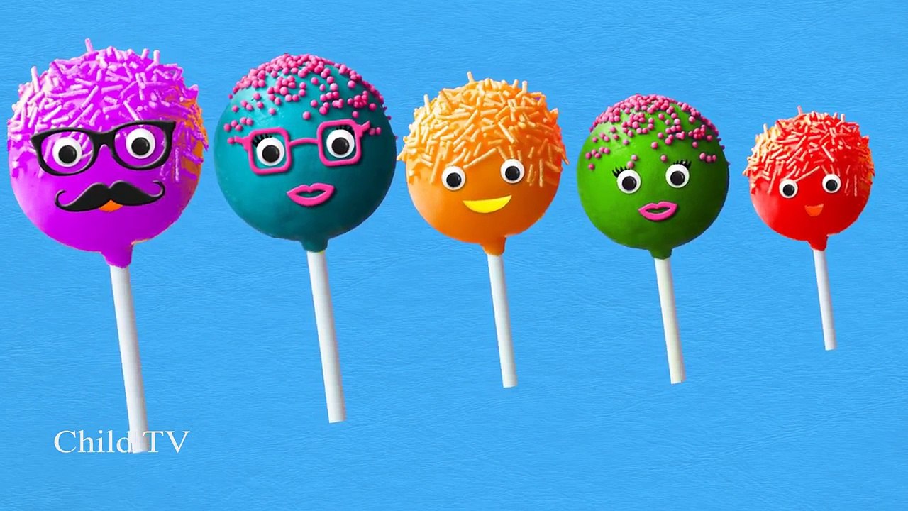 Finger Family Cake Pop Finger Family Song 1