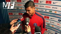 Thiago Silva après la victoire du PSG contre Nice