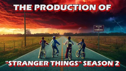 Behind the Scenes of Stranger Things Season 2: Cast Interview with Natalia Dyer, Joe Keery & Dacre Montgomery 🎬