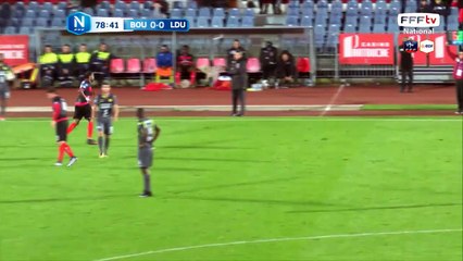 tête de Thierry Argelier sans danger pour le gardien Lyonnais