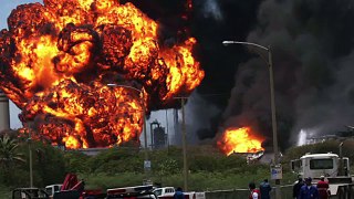 10 Explosiones mas Impantes del Mundo Captadas por Video