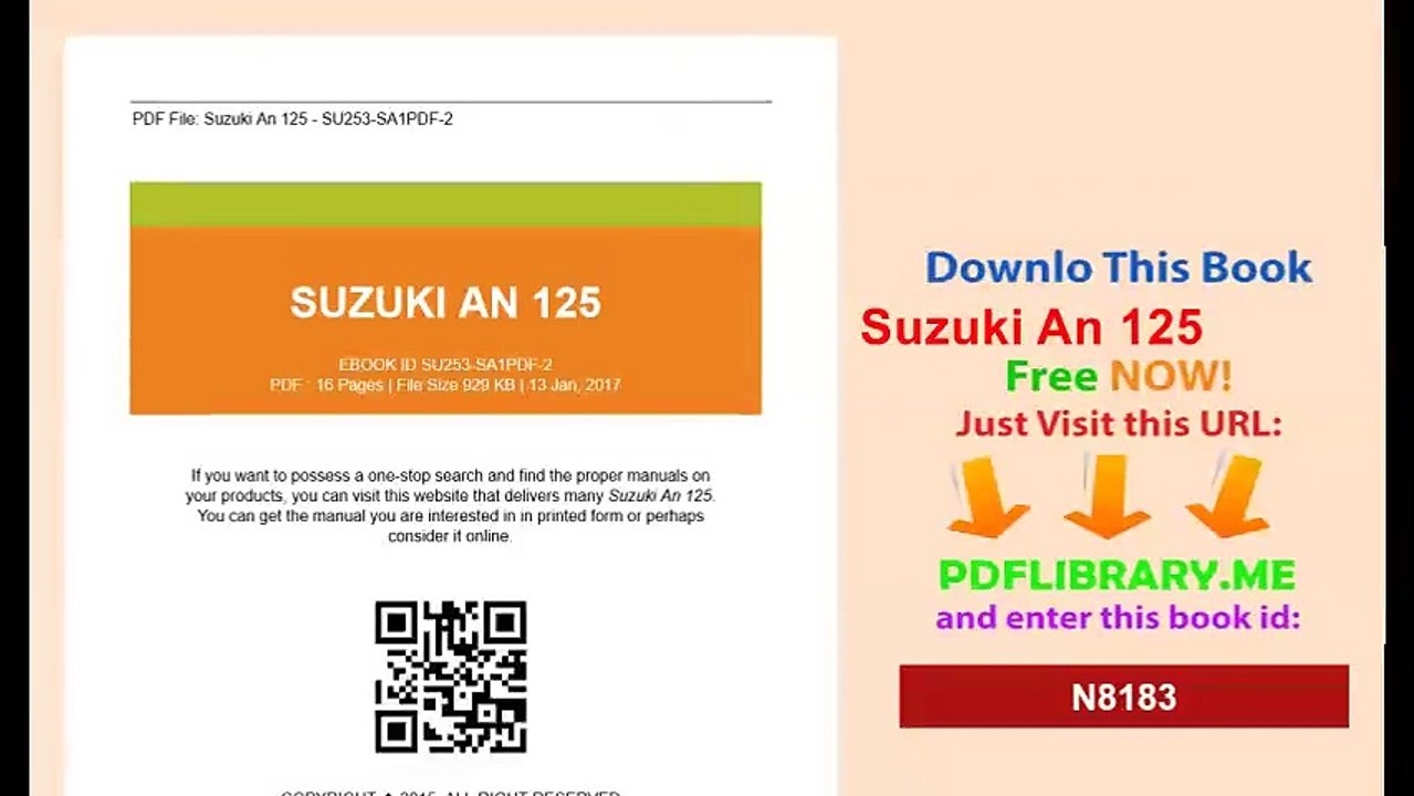 Suzuki An 125