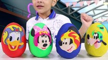 Disney Mickey Mouse and the Roadster Racer Play-doh giant egg Surprise opening disney junior toys-IghFEnQtvto