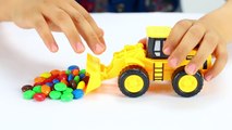 Front Loader Truck Toy for Kids -  learn construction vehicles toys for kids videos-dhY9kW-Ka3E