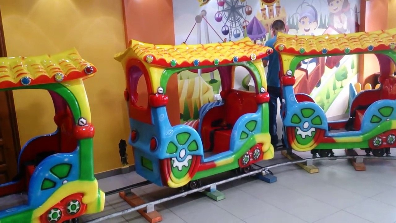 Indoor Playground Family Fun for  Kids _ Mini Train Toy Ride, Arcade Games-8VXqZA0-SfY