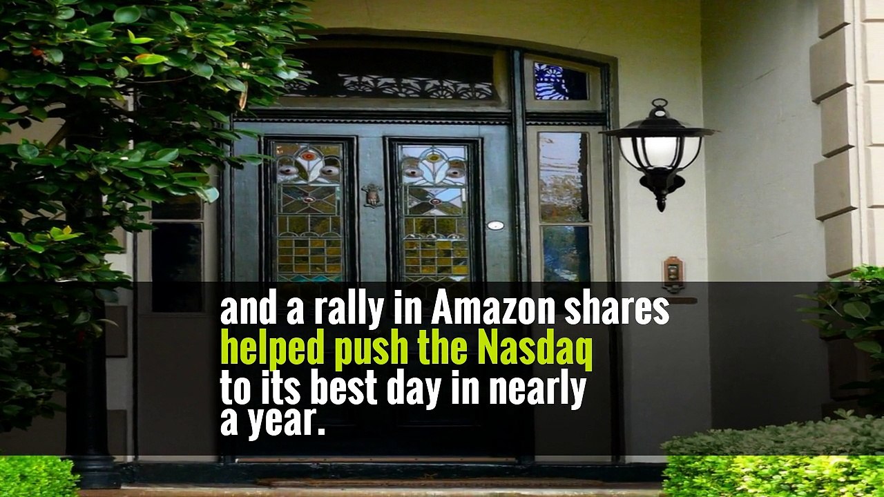 Wall St. Powered Higher by Tech, Amazon Results