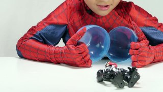 NEW Ultimate Spiderman Homecoming Play-Doh Surprise Eggs Opening Fun Toys for Kids Venom IronSpider-eKwPNZQTVug