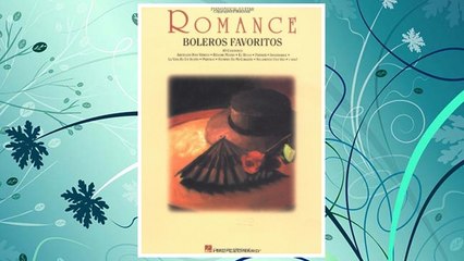 Download PDF Romance: boleros favoritos: piano / vocal / guitar (Spanish Edition) FREE