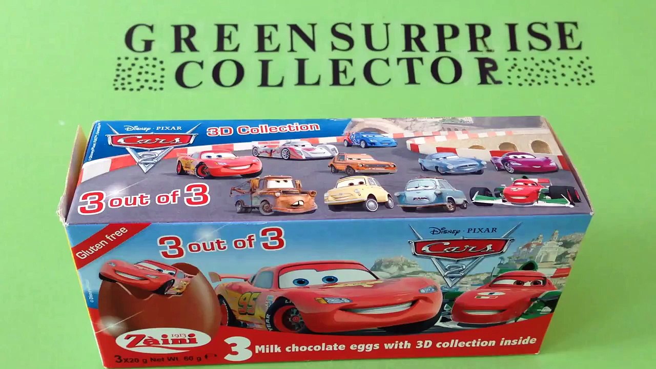 3 New Cars Surprise Eggs Unboxing-xQKszgdz2MQ