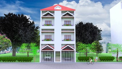 Architecture: Three-Storey Residential Building