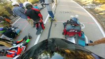 Extreme Downhill Drift Trike_ Street Luge & Inline Skating!