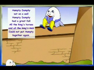Humpty Dumpty   Animation Nursery Rhymes for children by Cartoon World