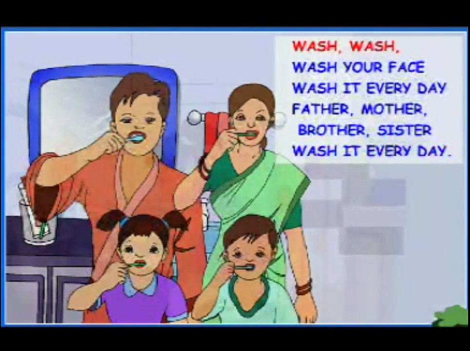 Brush Brush Your Teeth   Nursery Rhymes   Cartoon World