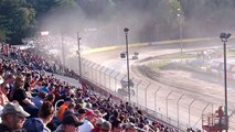 Outlaw Sprints hot laps with Steve Kinser at Berlin Raceway on 09-27-14.