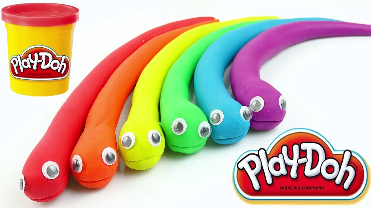 Peppa Pig Snake Play Doh Milk Bottle Baby Stroller Learn Colors Nursery Rhymes-rBdM8u6NM18