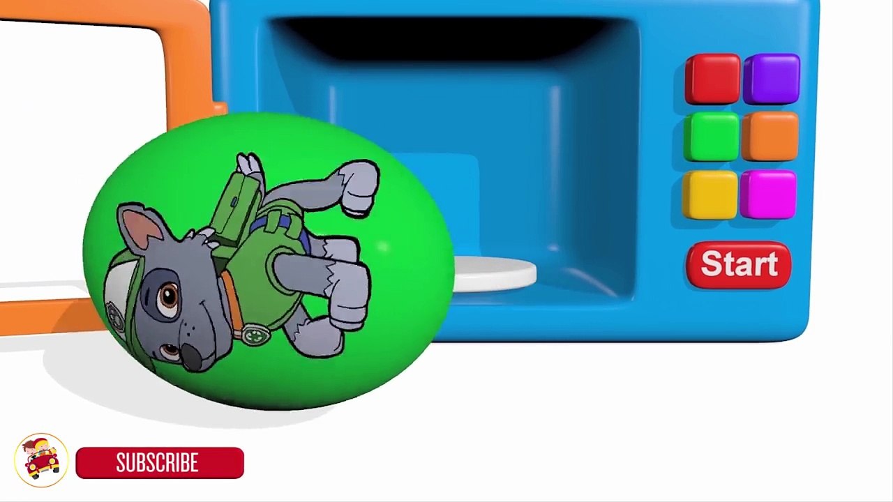 Colors For Children With Surprise Eggs Baby Doll Microwave and Blender Toy Appliance