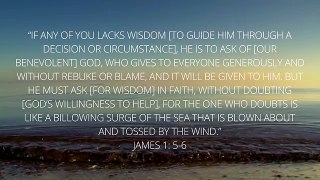 Guided Christian Meditation: Making Wise Decisions (15 minutes)