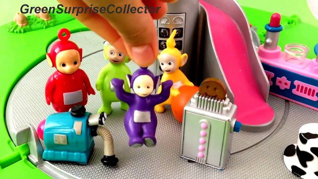 Teletubbies Lala Po Tinky Winky Dipsy with tubby toast-cVdghiEqiNo