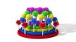 Learn Colors with 3D Lollipops for Kids Toddlers
