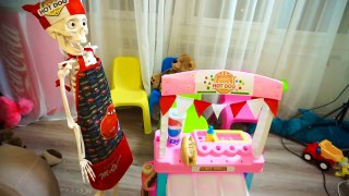 Bad Kid & Giant Skeleton Accident! Johny Johny Yes Papa - Baby Songs Nursery Rhymes For Children-PWDgBxOqpZ0