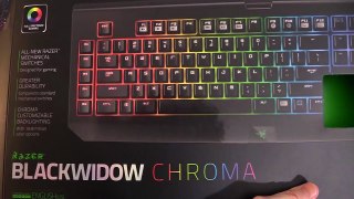 Razer BlackWidow Chroma Review with Sound Test (Mechanical Gaming Keyboard)