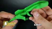 Origami: T-Rex - Instruções em Português PT BR