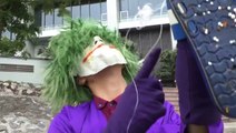 Joker Fishing so Funny vs Spider Girl Cosplay Sexy Pranks Funny video Supergirl Fun Superhero