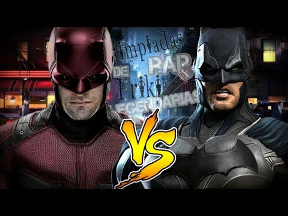 Batman vs DareDevil [Olimpiadas de Rap Friki Legendarias] Arubato ft. Unsirlec