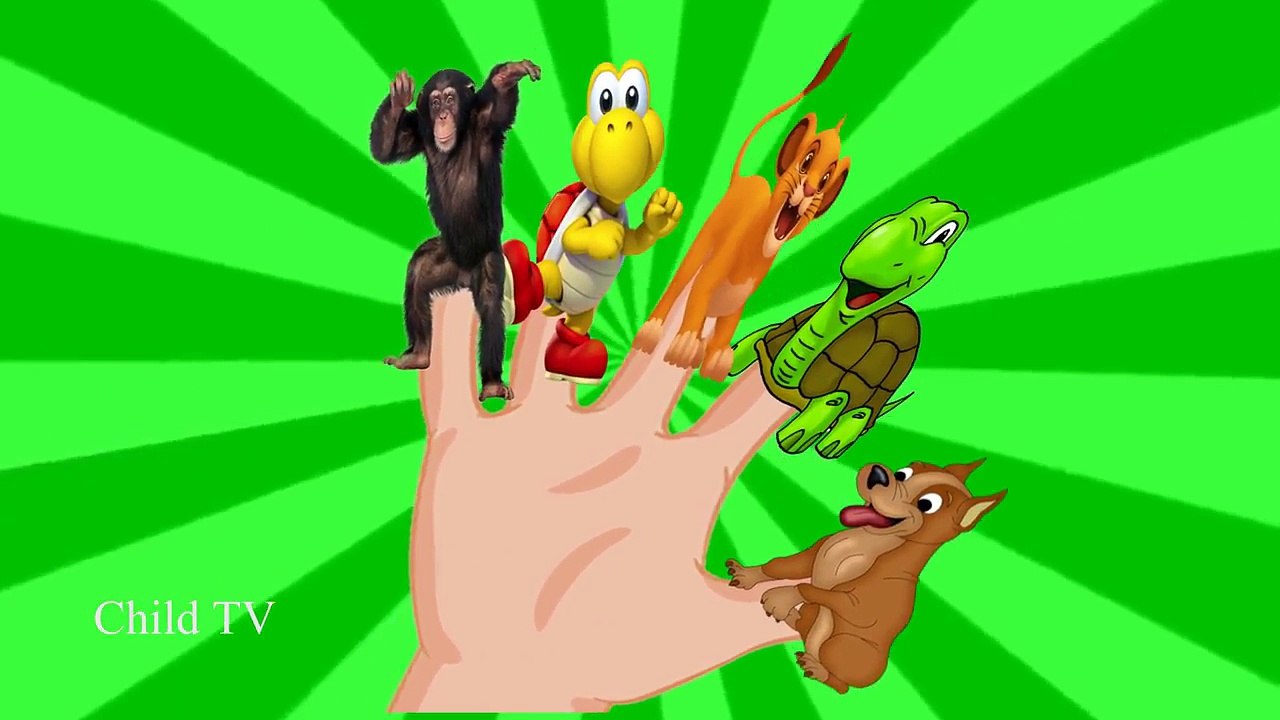 Animals finger family song