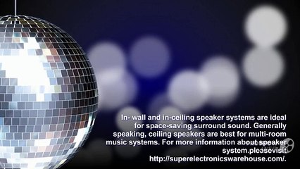 in-wall and in-ceiling speaker systems|superelectronicswarehouse