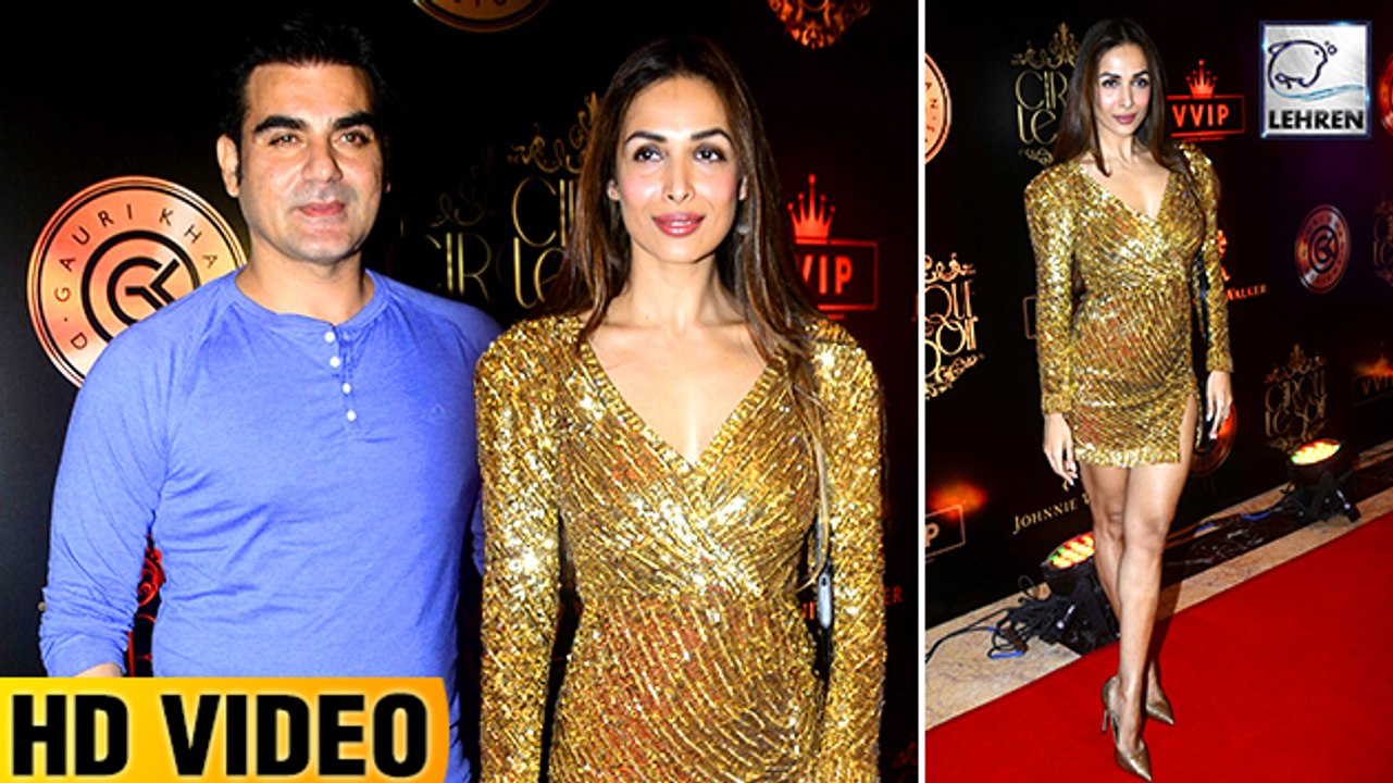 Malaika Arora With Ex-Husband Arbaaz Khan At Halloween Party