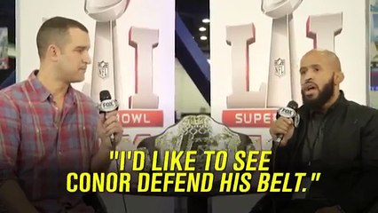 Demetrius Johnson doesnt want to see McGregor fight Mayweather | @TheBuzzer | UFC ON FOX