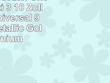 Emartbuy Alcatel OneTouch Pixi 3 10 Zoll Tablet Universal  9  10 Zoll  Metallic Gold
